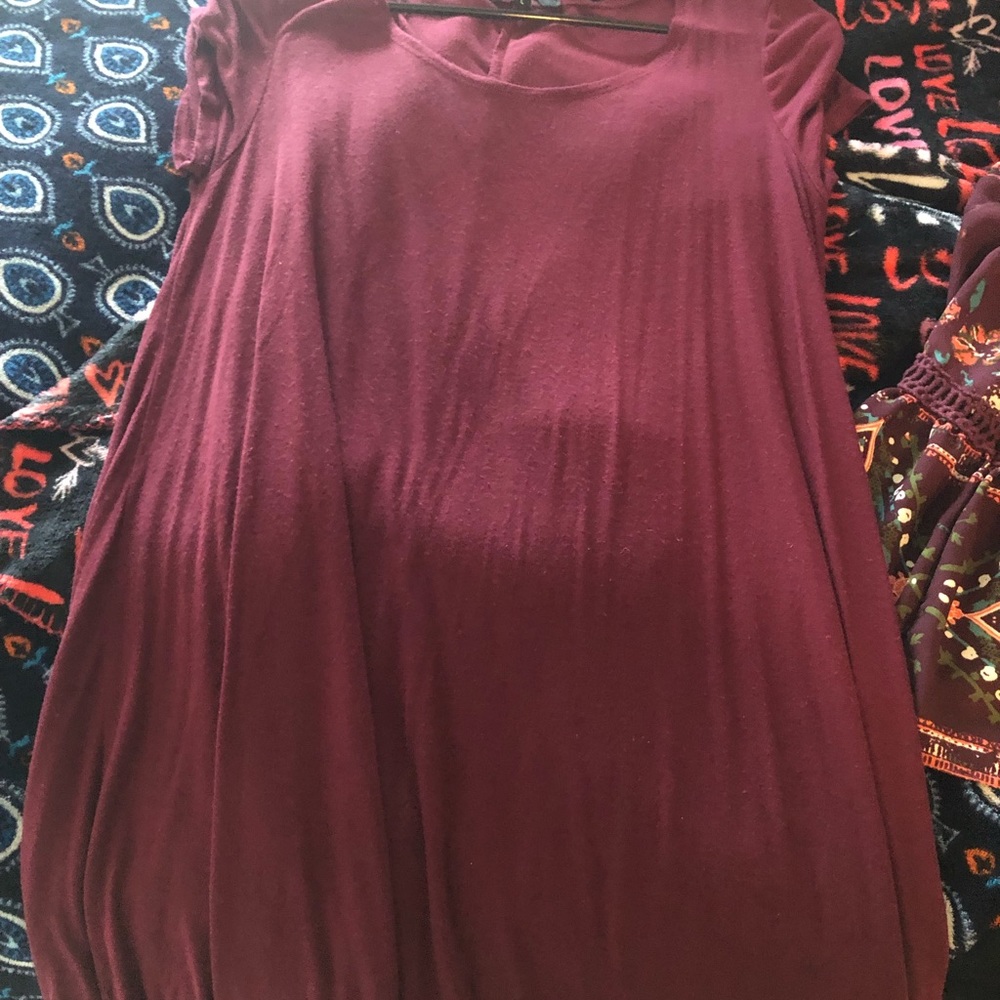 t-shirt dress.